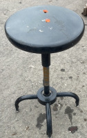 (3) Assorted Black Shop Stools - 2