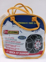 (2) Les Schwab Quick Fit Diamond Tire Chains (1) 1540-S & (1) 1535-S - 3