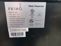 Primo Bottom-Loading Water Dispenser - 2 Temp (Hot-Cold) for 5 Gallon (Black) - 4