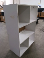 White 6 Cubbie Shelf 24"12"36 - 3