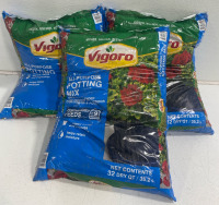 (3) Bags of Virogo All Purpose Potting Mix