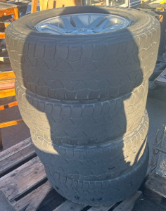 (4)Delta Sierradial Tires W/ Rims