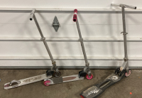 (3) Razor Scooters