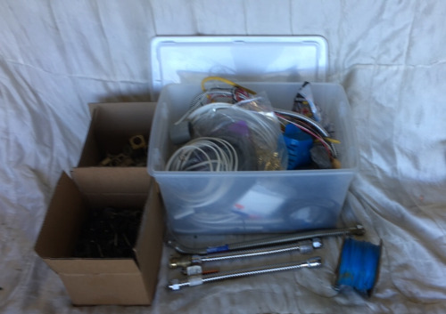 Box Of Assorted Electrical Supplies & More. In Specialty SP 10