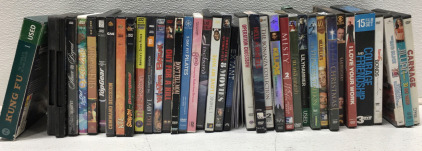 (40) Assorted DVDs