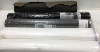 (2) Partial Rolls Foam Underlaying (2) Rolls Quite Underlaying (1) Roll Tar Paper