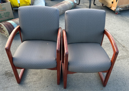 (2) chairs