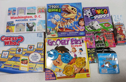 (17) Assorted Children's Games Including Trolls Operation, Trouble & More!