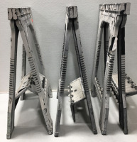 (3) Saw Horses (Plastic) with Latching Base