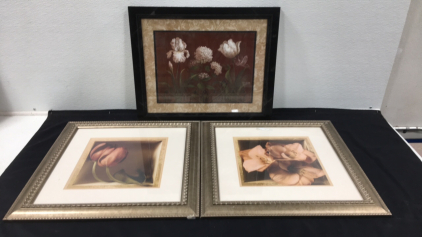 (3) Floral Themed pictures