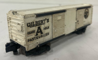 (1) Gilbert American Flyer 25019 Operating Milk Car Set With Box (1) Baltimore & Ohio "Time-Saver" Box Car 980 - 4