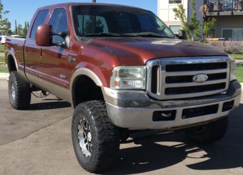 2005 FORD F-350 SUPER DUTY- KING RANCH - DIESEL - 4X4