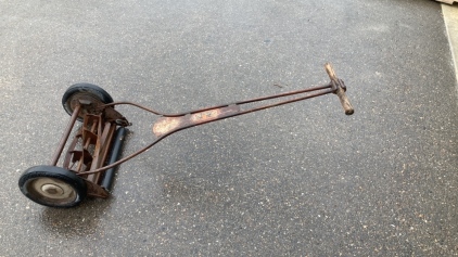 Vintage Push Reel Mower