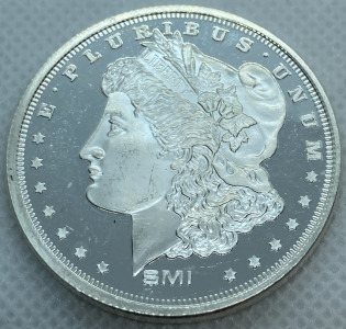 One Troy Ounce .999 Fine Silver Round&mdash; Verified Authentic