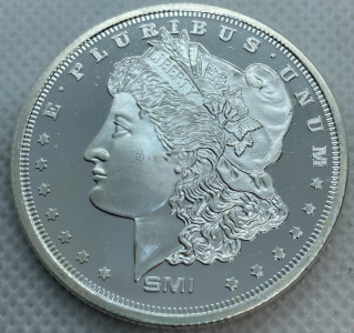 One Troy Ounce .999 Fine Silver Round&mdash; Verified Authentic