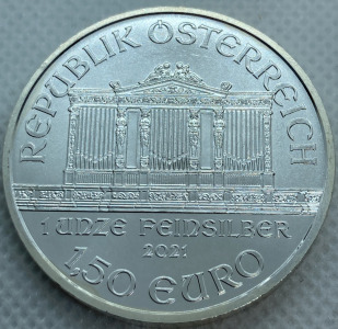 Republik Osterreich One Troy Ounce .999 Fine Silver Coin&mdash; Verified Authentic