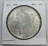 1921 Morgan Dollar Coin—Verified Authentic