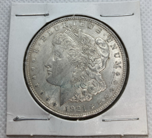 1921 Morgan Dollar Coin—Verified Authentic