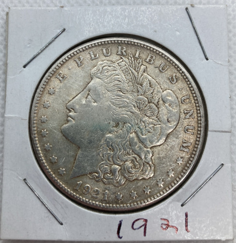 1921 Morgan Dollar Coin—Verified Authentic