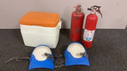 Extinguishers - Pads - Cooler