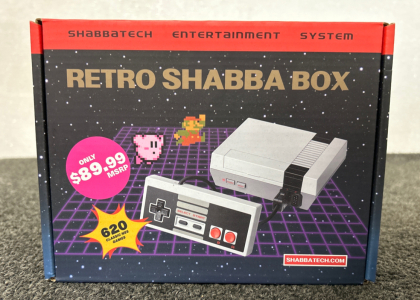 New In Box Retro Shabba Box Entertainment System