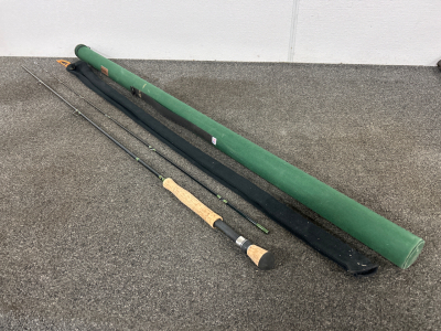 Cabelas Fly Fishing Rod And Case- Flueger Purist 9' #8 Fly Line