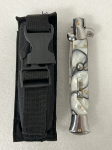 Italian Style Stiletto Folding Knife