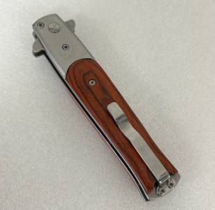 Stiletto Style Folding Knife-440 Stainless