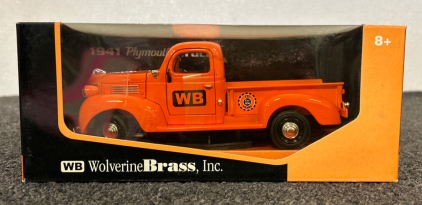 Wolverine Brass 1941 Plymouth 11th Edition Die Cast Model Truck