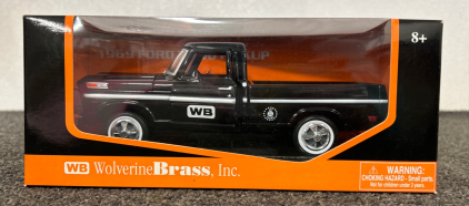 Wolverine Brass 1969 Ford F-100 17th Edition Die Cast Pickup Truck