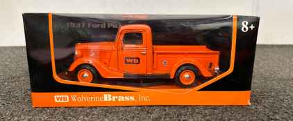 Wolverine Brass 1937 Ford Pickup 14th Edition Die Cast Model Truck