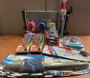 Radiator, High Temo Hoses, Neon Lights, Muffler w/ LED & More! Everything you Need To Upgrade Your Car!