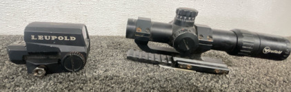 Leopold LCO Red Dot Sight Non Adjustable & Firefield 4X25 Red Dot Rifle Scope