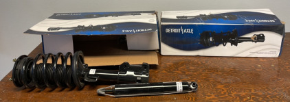 Detroit Axle 05-10 Mustang Front Struts with Coil Springs and Rear Shocks Replacement