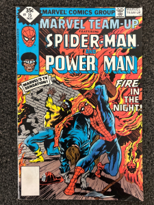 Vintage Marvel Comic Book #75 (1978): Marvel Team Up Featuring Spider-Man And Power Man