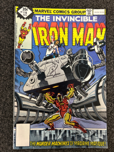 Vintage Marvel Comic Book: Iron Man #116 (1978)