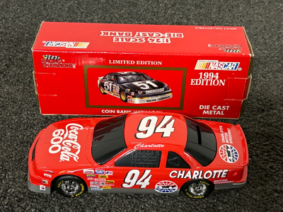 1994 NASCAR Die Cast #51 Bank With Lock In Original Box