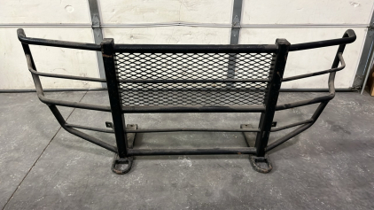 Black Metal Brush Guard/ Grill Cover