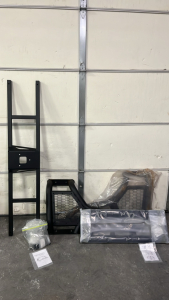 Universal 1/2 Ton Truck bed rack and Spare Tire Mount For Rack Assembly