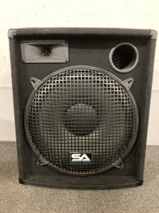 Seismic Audio 15&rdquo; Compact DJ/PA Speaker Cabinet, 300Watt, Model SA-15.2, Unable To Test
