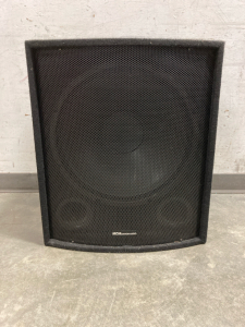 MCM Custom Audio, 18&rdquo; Subwoofer System, 1000W Peak Power Capacity, Model 555-10325