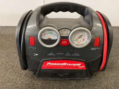 PowerStation PSX2 Portable Battery Charger And Air Compressor, No Power Cord Untested