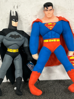 (4) Star Trek Plushies (1) Batman (1) Superman - 2