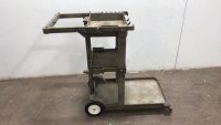 Custodian Utility / Janitor Cleaning Supply Tool Cart on Wheels