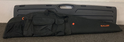 (1) Allen Company Soft Rifle Case (49”X11.5”) With (1) Gun Guard By Plano Hard Rifle Case (48”X11”)