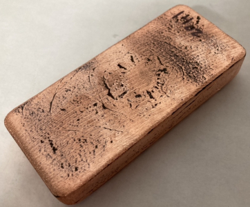 14 Oz Hand Poured Copper Ingot