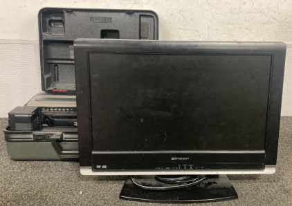 RCA Solid State Image Sensor, Emerson Dvd Disc Tv Player 18.5&rdquo; (Works)