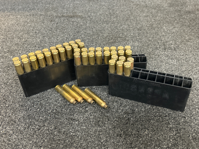 (46) Brass Casings of Remington 7mm Ultra Mag (Onced Fired)