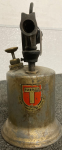 (1)Vintage Turner Brass Works Gasoline Blowtorch 1930s-40s