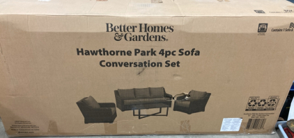 Better Homes and Gardens Hawthorne Park Sofa and Coffee Table